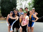 Mixed 8 with their medals
